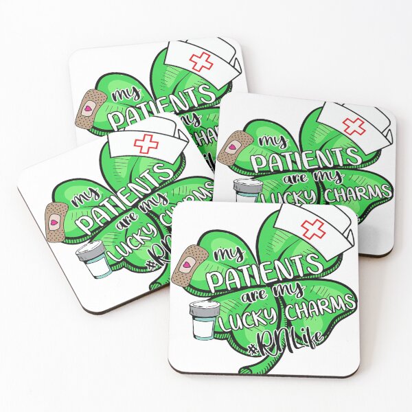 Item preview, My Patients Are My Lucky Charms RN Life 95 designed and sold by codyemantai.
