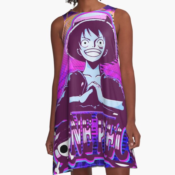 cute pirate - anime peeker A-Line Dress