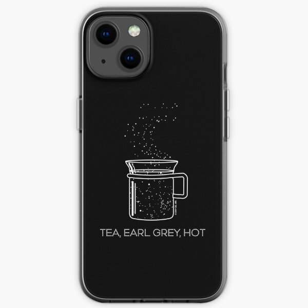 und Tee trinken iPhone Flexible Hülle