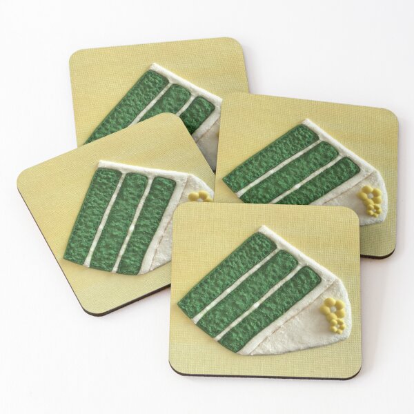 Item preview, Green tea velvet cake  designed and sold by aiko-p.
