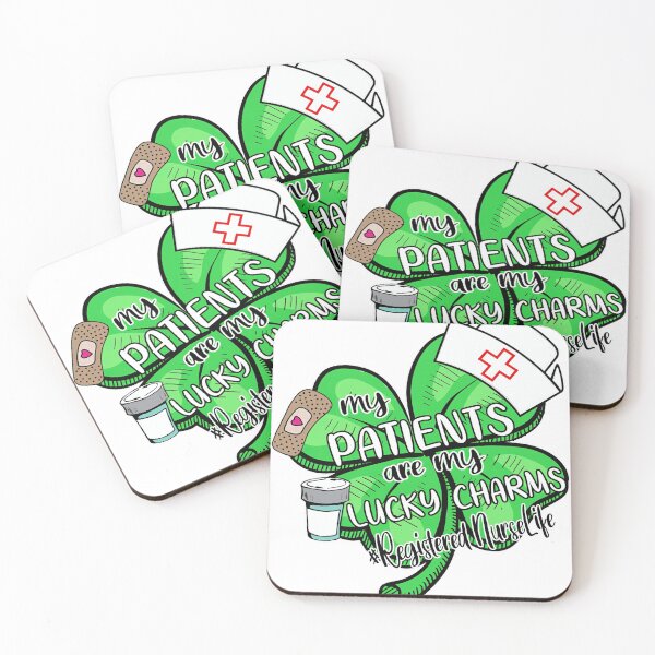 Item preview, My Patients Are My Lucky Charms Registered Nurse Life 95 designed and sold by codyemantai.