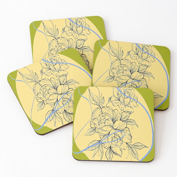 Item preview, Botanical Boho Floral  Rose Design, nr 4, Arty Design  Inspired by Nature designed and sold by Adri Barnard.