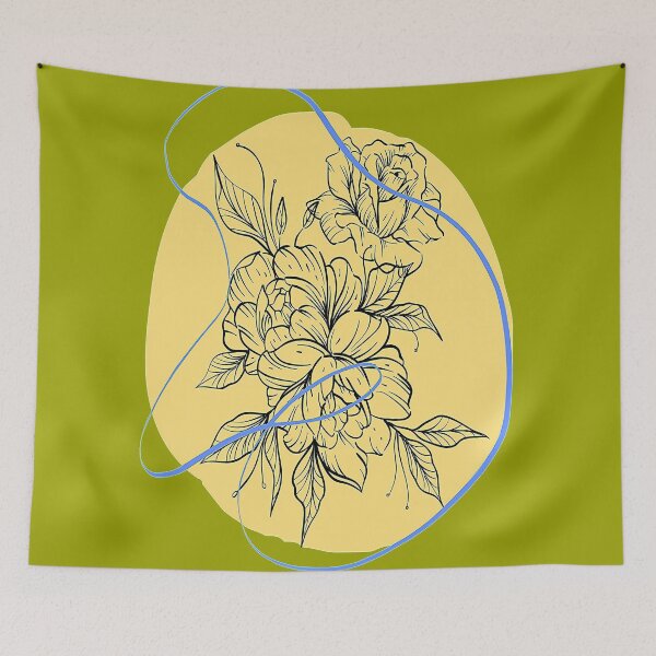 Item preview, Botanical Boho Floral  Rose Design, nr 4, Arty Design  Inspired by Nature designed and sold by Adri Barnard.