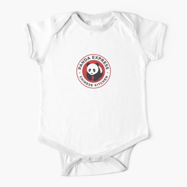 Panda Express Short Sleeve Baby One-Piece