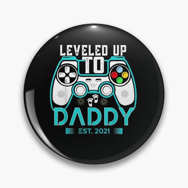 Item preview, Leveled Up To Daddy 2021 Game Player Gift designed and sold by familyarts.