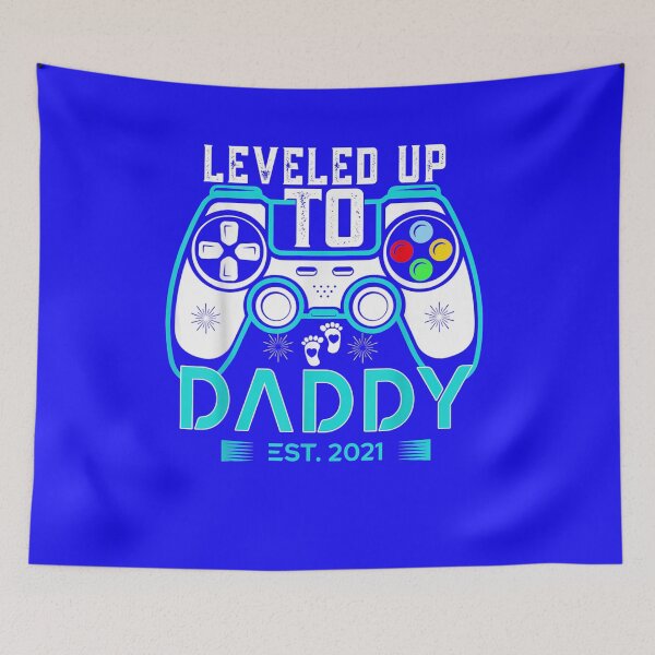 Item preview, Leveled Up To Daddy 2021 Game Player Gift designed and sold by familyarts.