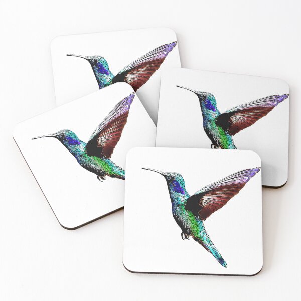 Item preview, cartoon print of Humming bird designed and sold by Avisecc.