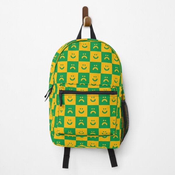 Item preview, Yellow and Green checkered Smilie Pattern designed and sold by ZANGRAM.