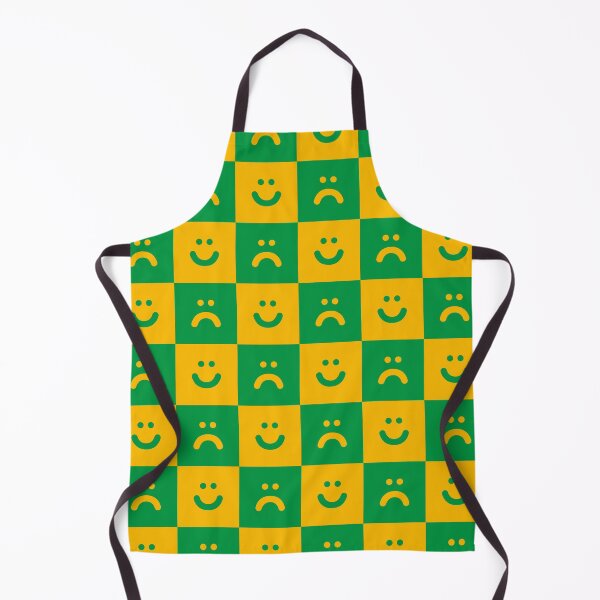 Item preview, Yellow and Green checkered Smilie Pattern designed and sold by ZANGRAM.