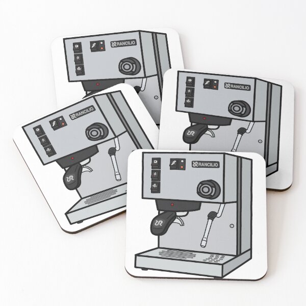 Item preview, Rancilio Silvia Colored designed and sold by a-sticker-shop.