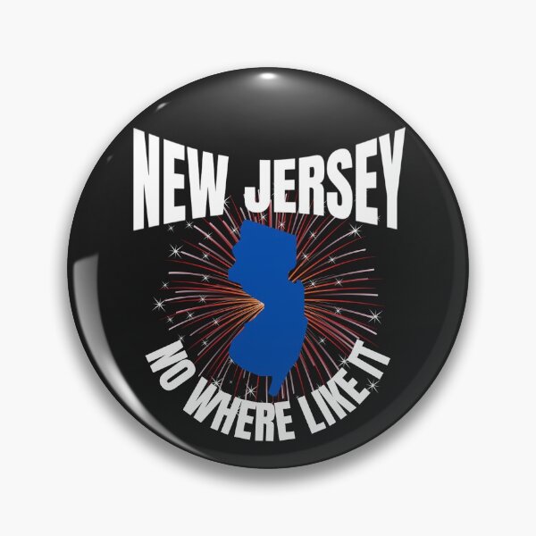 Item preview, NEW JERSEY STATE, MAP, NO WHERE LIKE IT, GARDEN STATE, 3RD STATE,  designed and sold by R B Chrystal.