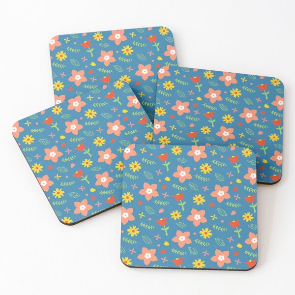 Item preview, Navy Florals designed and sold by bluearthaven.