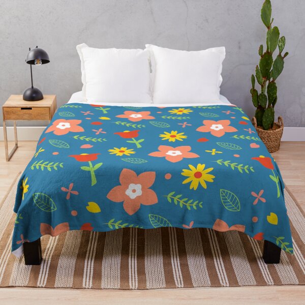 Item preview, Navy Florals designed and sold by bluearthaven.