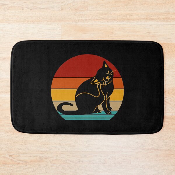 Item preview, retro cat designed and sold by DIDAKU.