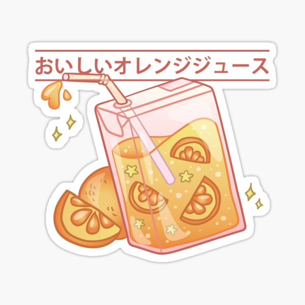 Item preview, Orange juice orange japanese designed and sold by DerSenat.