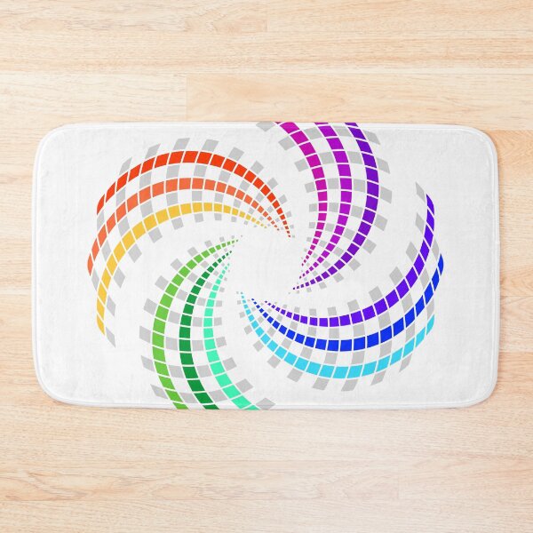 Item preview, Four Spiral Pattern Colorful designed and sold by bunbun369.