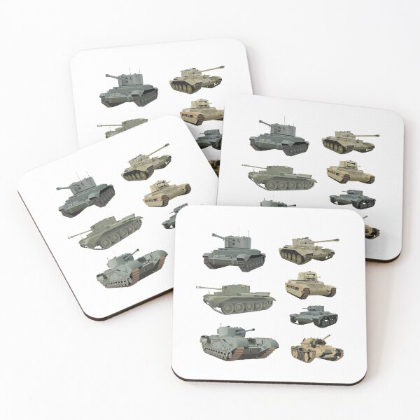 Item preview, Varios tanques británicos de la Segunda Guerra Mundial designed and sold by NorseTech.