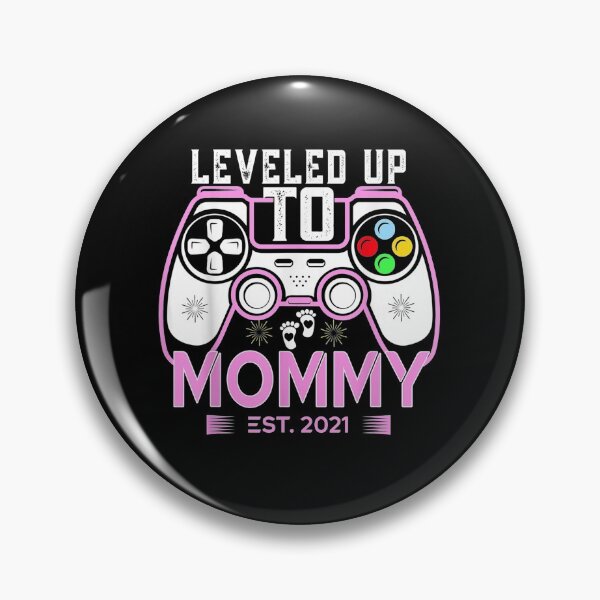 Item preview, Leveled Up To Mommy 2021 Game Player Gift designed and sold by familyarts.