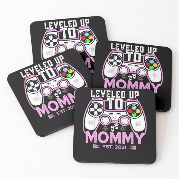 Item preview, Leveled Up To Mommy 2021 Game Player Gift designed and sold by familyarts.