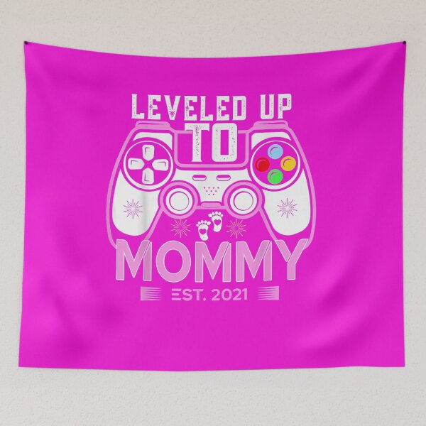 Item preview, Leveled Up To Mommy 2021 Game Player Gift designed and sold by familyarts.