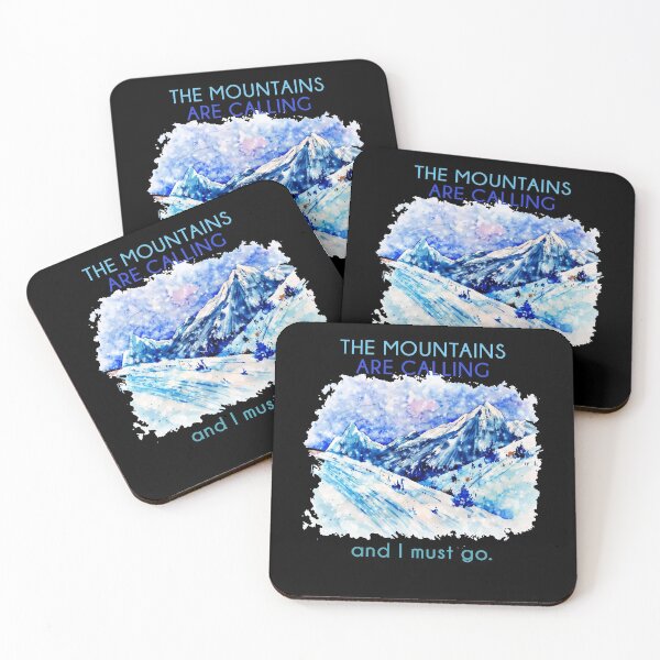 Item preview, The Mountains Are Calling And I Must Go designed and sold by Zmunki.