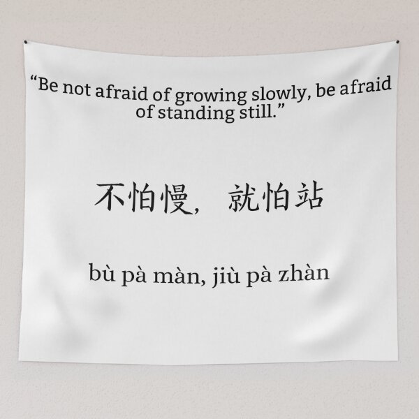 Item preview, Chinese Proverb | Mandarin designed and sold by KeleCo.