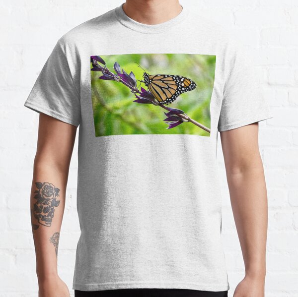 Butterfly Resting on a Branch Classic T-Shirt