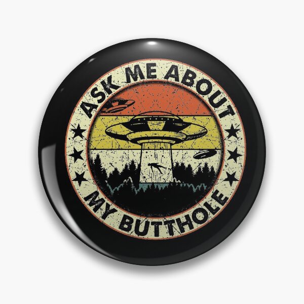 Artikelvorschau, Fragen Sie mich nach meinem Arschloch Lustige UFO Alien Abduction Vintage entworfen und verkauft von RBG1933Tee.