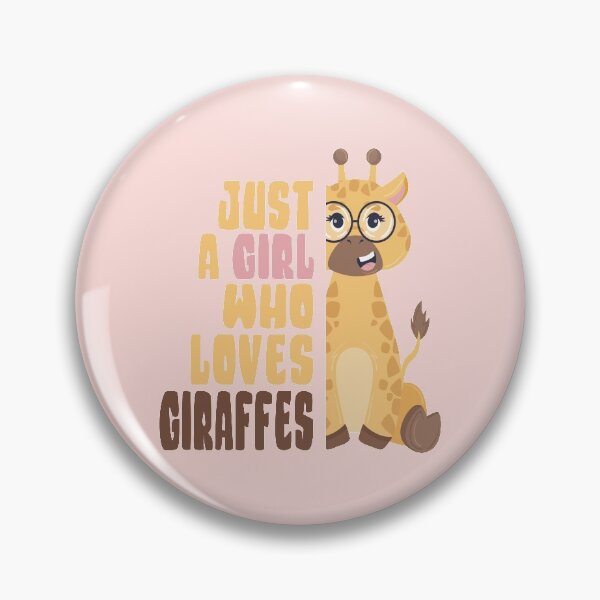 Item preview, Just A Girl Who Loves Giraffes designed and sold by samah82.