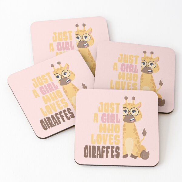 Item preview, Just A Girl Who Loves Giraffes designed and sold by samah82.