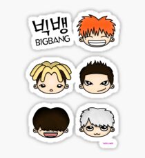 Big Bang Fan Art 1.0 Sticker