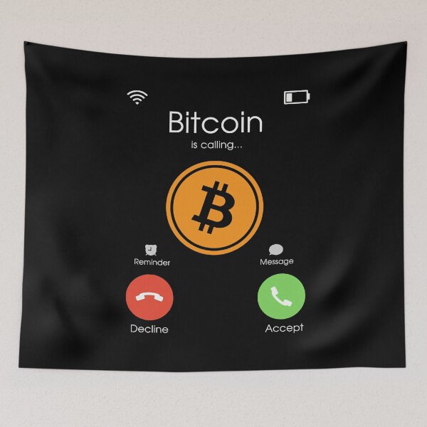 Artikelvorschau, Bitcoin (BTC) ruft an entworfen und verkauft von kenzo2093.