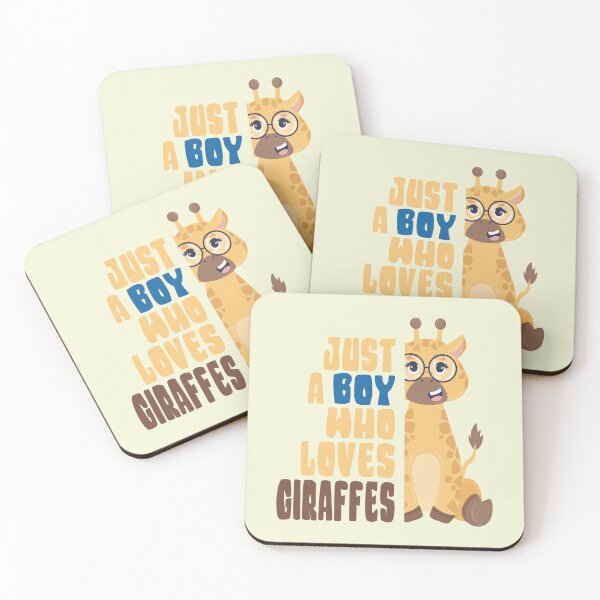 Item preview,  Just A boy Who Loves Giraffes designed and sold by samah82.
