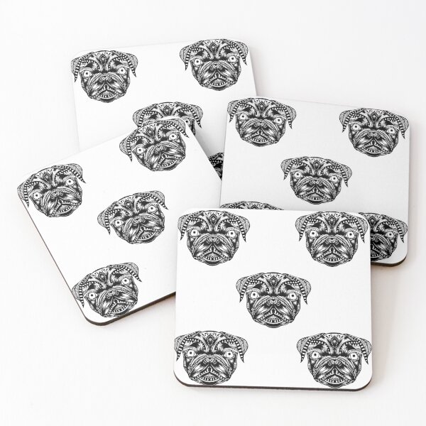 Item preview, Pug mandala! designed and sold by teez4dayz.