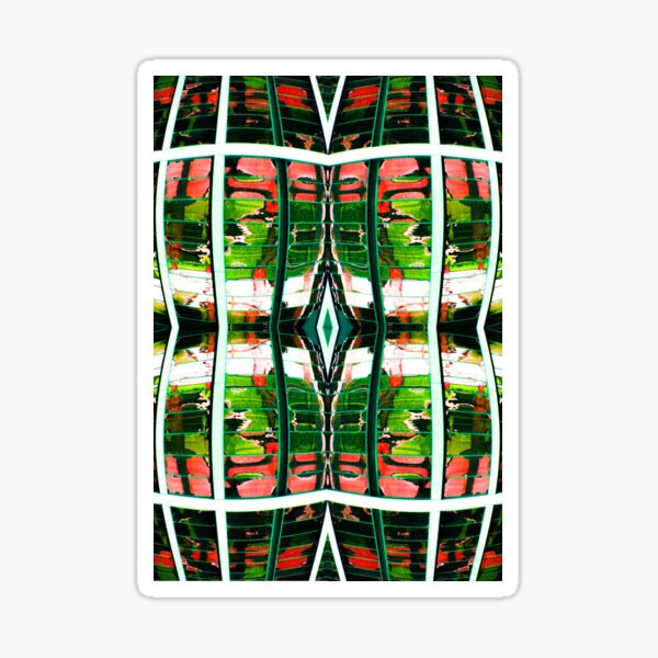 Item preview, Red and Green Reflections by Avril Thomas, Adelaide Artist designed and sold by AvrilThomasart.