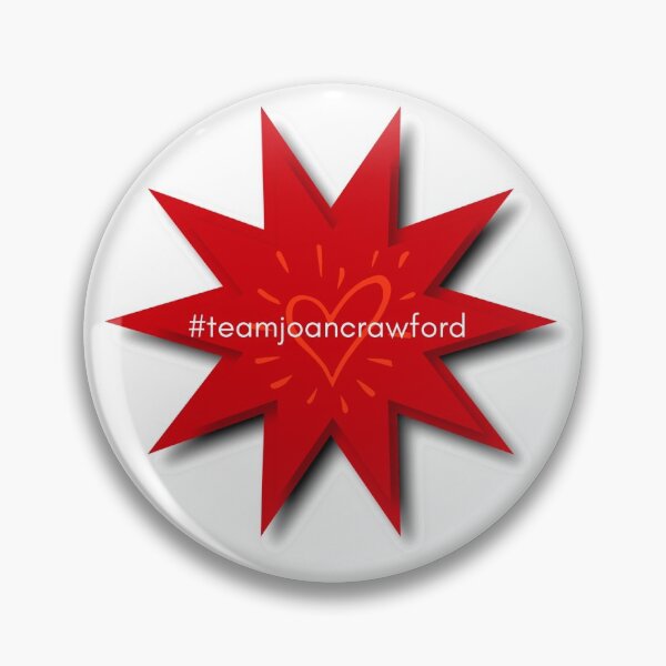 Item preview, Team Joan Crawford #teamjoancrawford star heart. designed and sold by Arkadina.