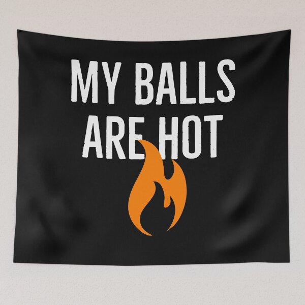 Item preview, my balls are hot -the black beast designed and sold by PCpallavi.