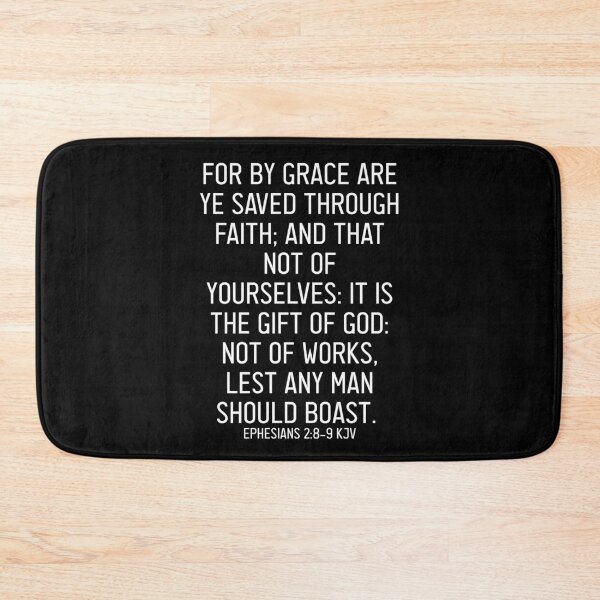Item preview, Ephesians 2:8-9 KJV designed and sold by Logosdesignshop.