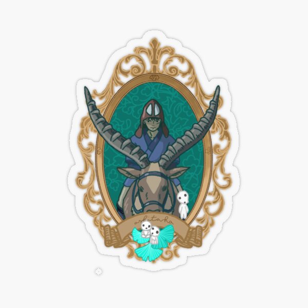 Ashitaka Transparent Sticker