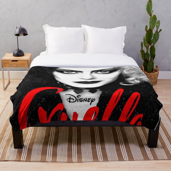 cruella 2021 Throw Blanket