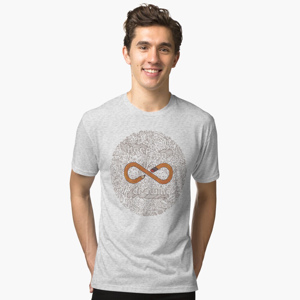 Item preview, Tri-blend T-Shirt designed and sold by againstbound.