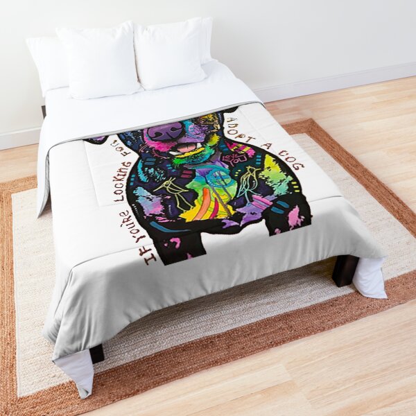 pitbull comforter