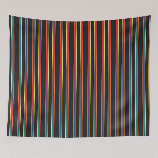 Item preview, Rainbow Vertical Stripes Pattern designed and sold by Siu-Hong Mok.
