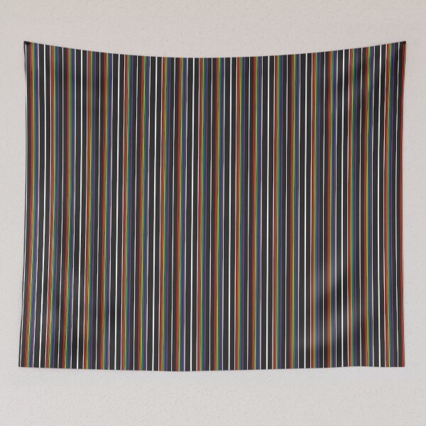 Item preview, Rainbow Vertical Stripes Pattern designed and sold by Siu-Hong Mok.