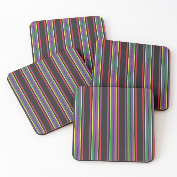 Item preview, Rainbow Vertical Stripes Pattern designed and sold by Siu-Hong Mok.