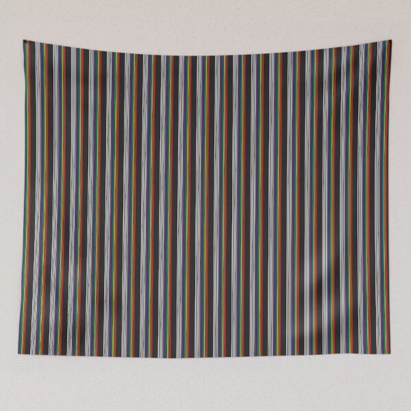 Item preview, Rainbow Vertical Stripes Pattern designed and sold by Siu-Hong Mok.