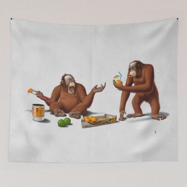 Item preview, Orange Man (Wordless) designed and sold by rob art | illustration.