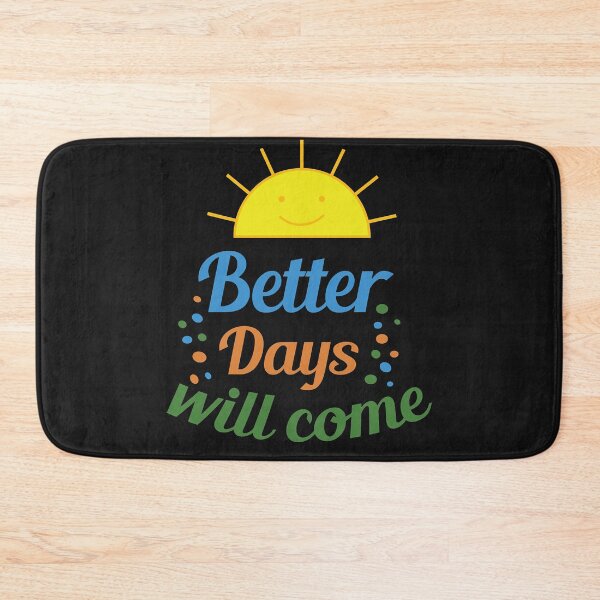 Item preview, Better days will come colorful Essential T-Shirt designed and sold by Lukifo-Caster.