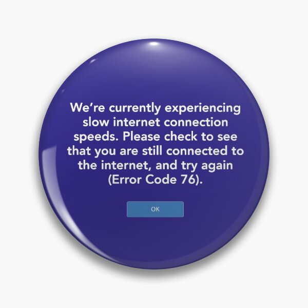 Item preview, Error Code 76 designed and sold by Heyday Threads.