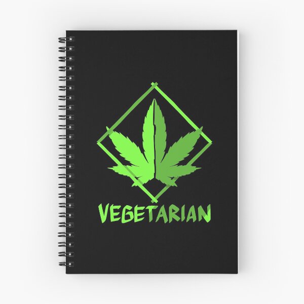 Item preview, Vegetarian Squared Cannabis Leaf High Gift designed and sold by TTFMerch.